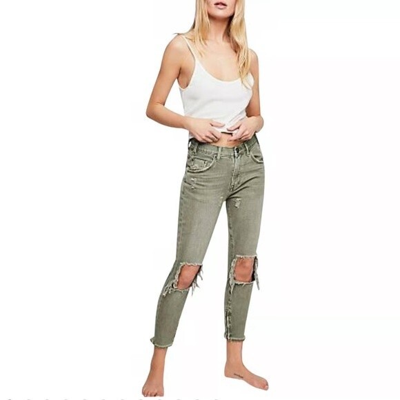 One X One Teaspoon Freebird High Waist Rigid Skinny Jeans Size 25 - Picture 1 of 16